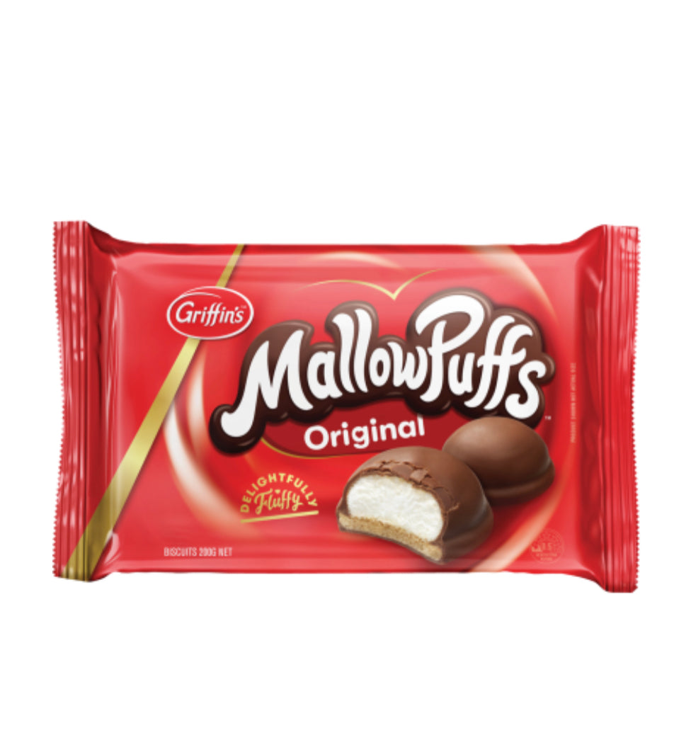 Griffin's MallowPuffs Original Chocolate Biscuits 200g