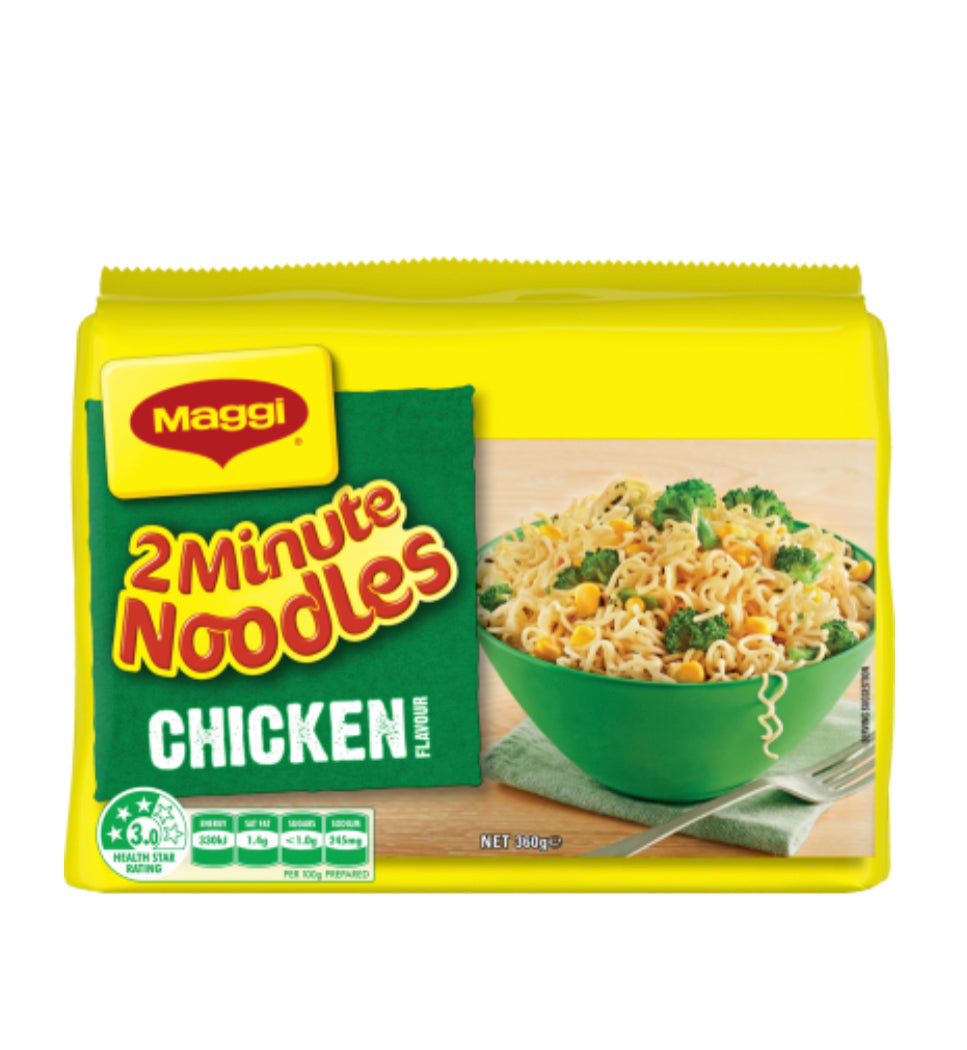 Maggi Chicken Multipack Noodles 5 x 72g -(B2B)