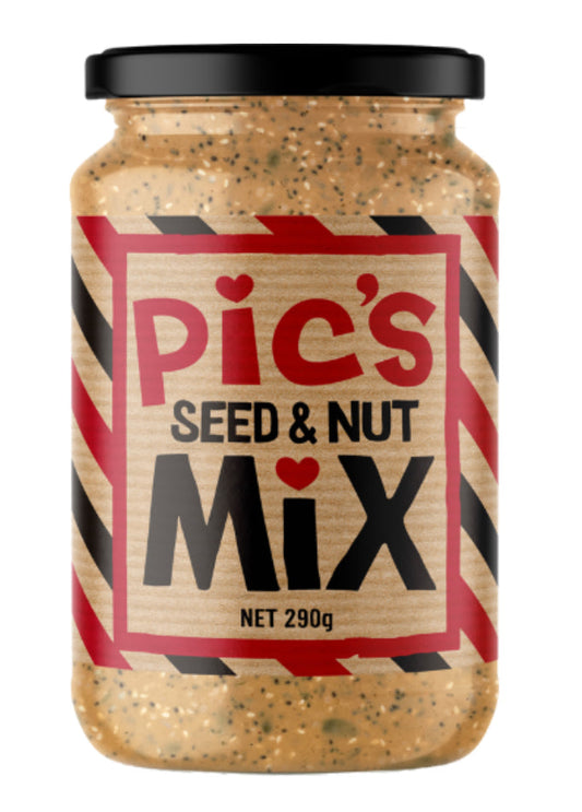Pic's Seed & Nut Mix Peanut Butter 290g -(B2B)