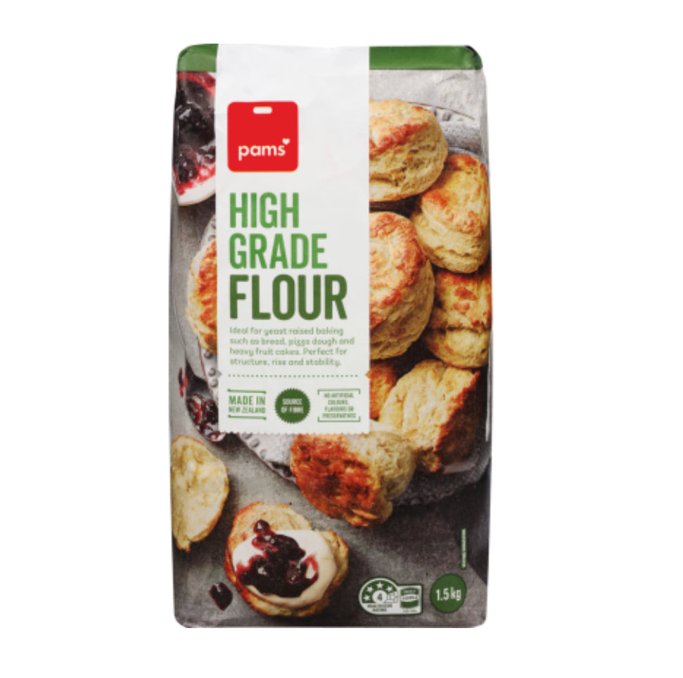 Pams High Grade Flour 1.5kg -(B2B)