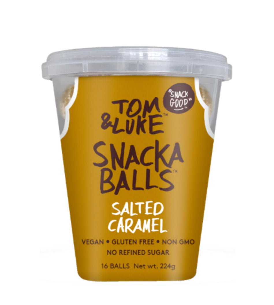 Tom & Luke Salted Caramel Snackaballs 224g
