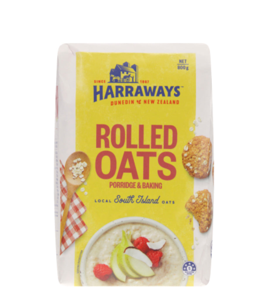 Harraways Traditional Rolled Oats 800g