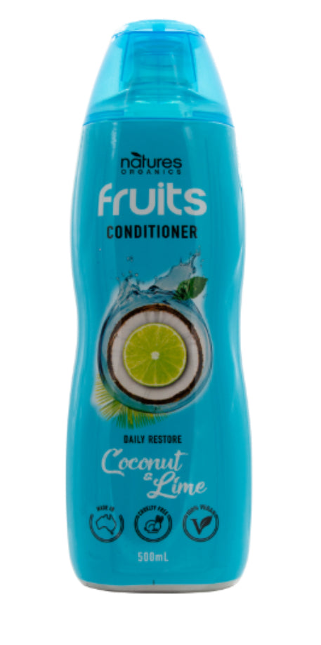 Natures Organics Fruits Coconut & Lime Conditioner 500ml