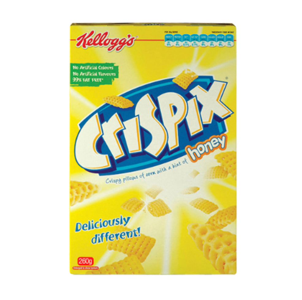 Kellogg's Crispix Honey Breakfast Cereal 260g