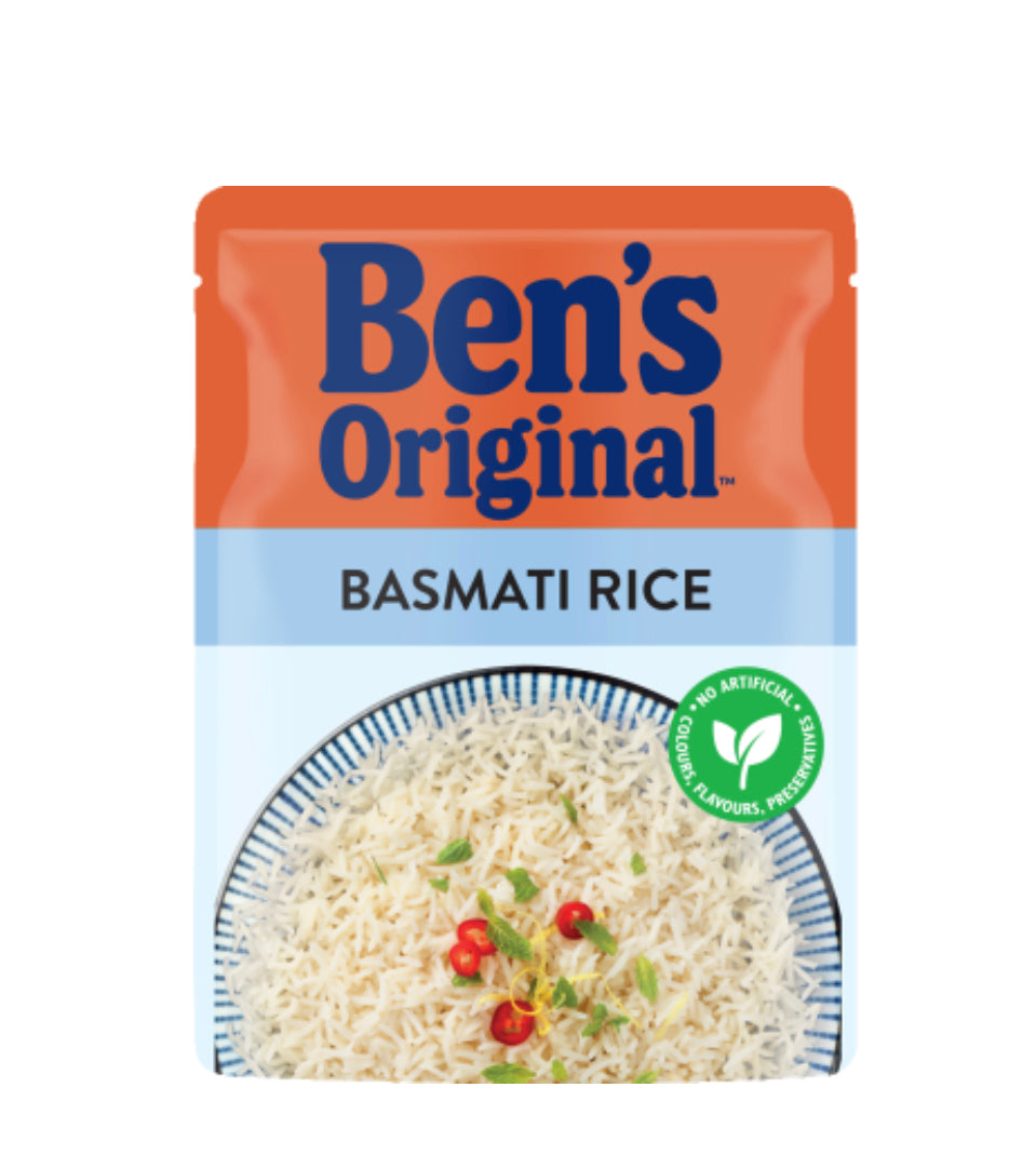 Ben's Original Basmati Rice Microwave Pouch 250g