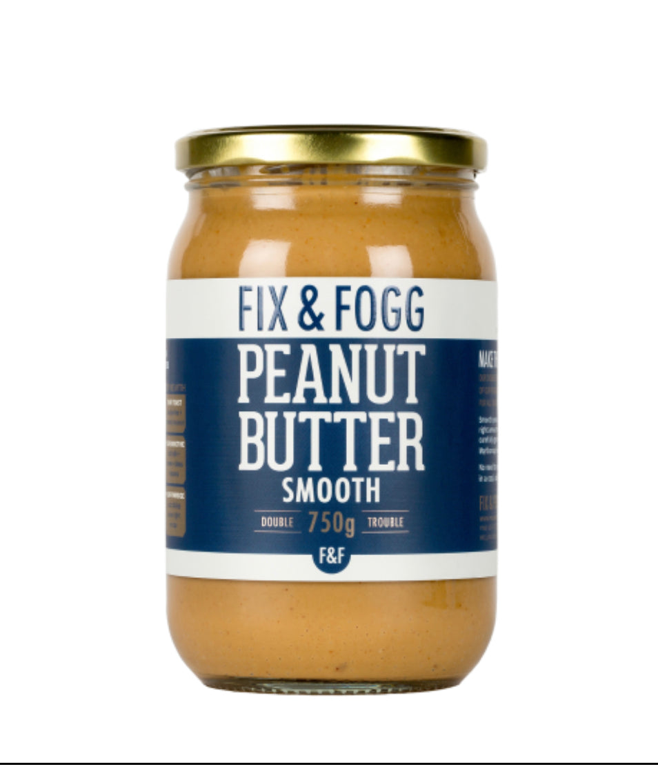 Fix & Fogg Smooth Peanut Butter 750g