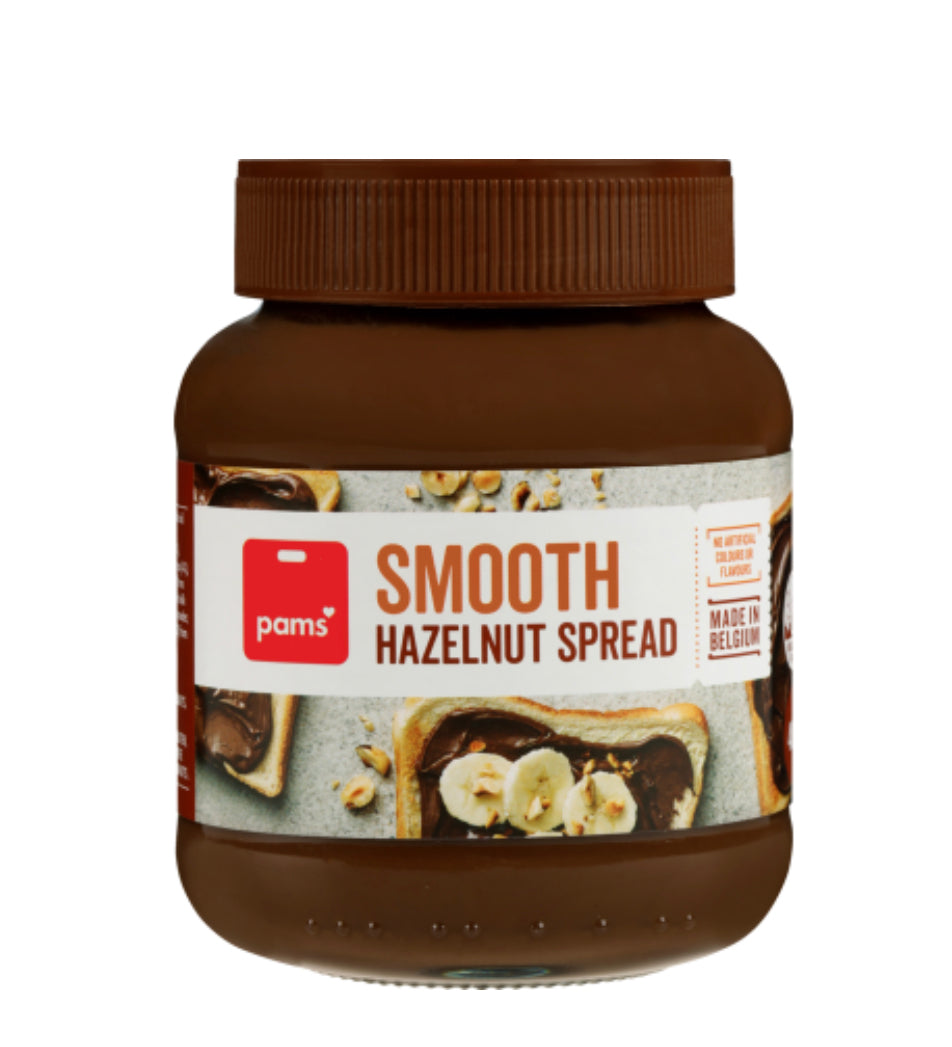 Pams Hazelnut Smooth Spread 400g