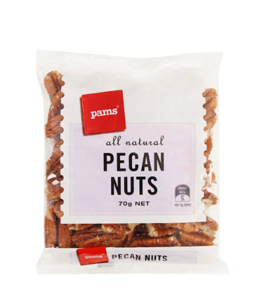 Pams Pecan Nuts 70g -(B2B)