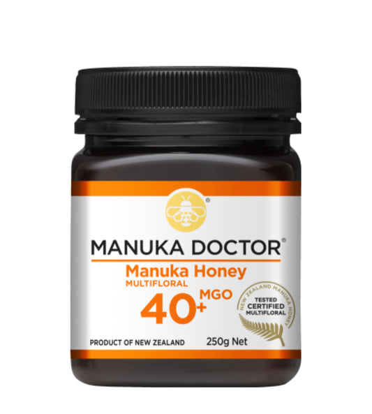Manuka Doctor Multifloral Honey 40+ MGO 250g