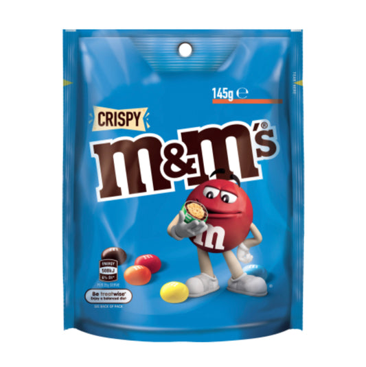 M&M's Crispy Chocolate Pouch 145g