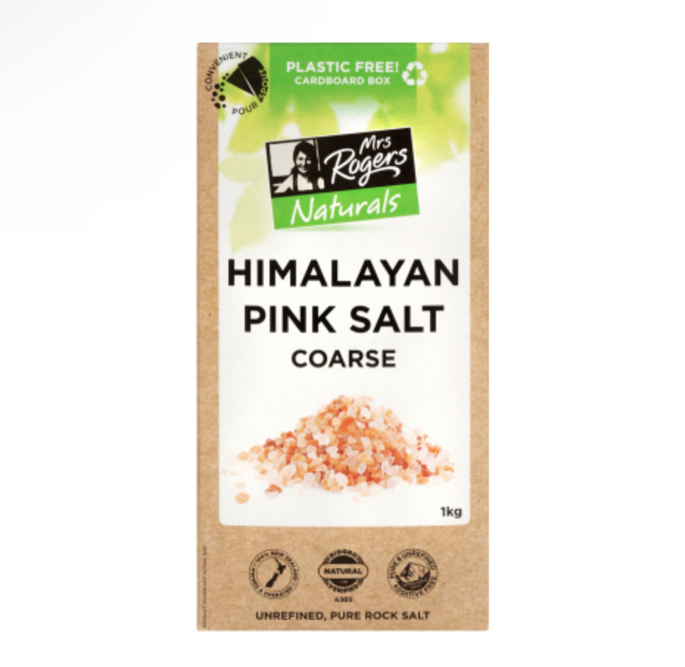 Mrs Rogers Coarse Himalayan Pink Salt 1kg -(B2B)