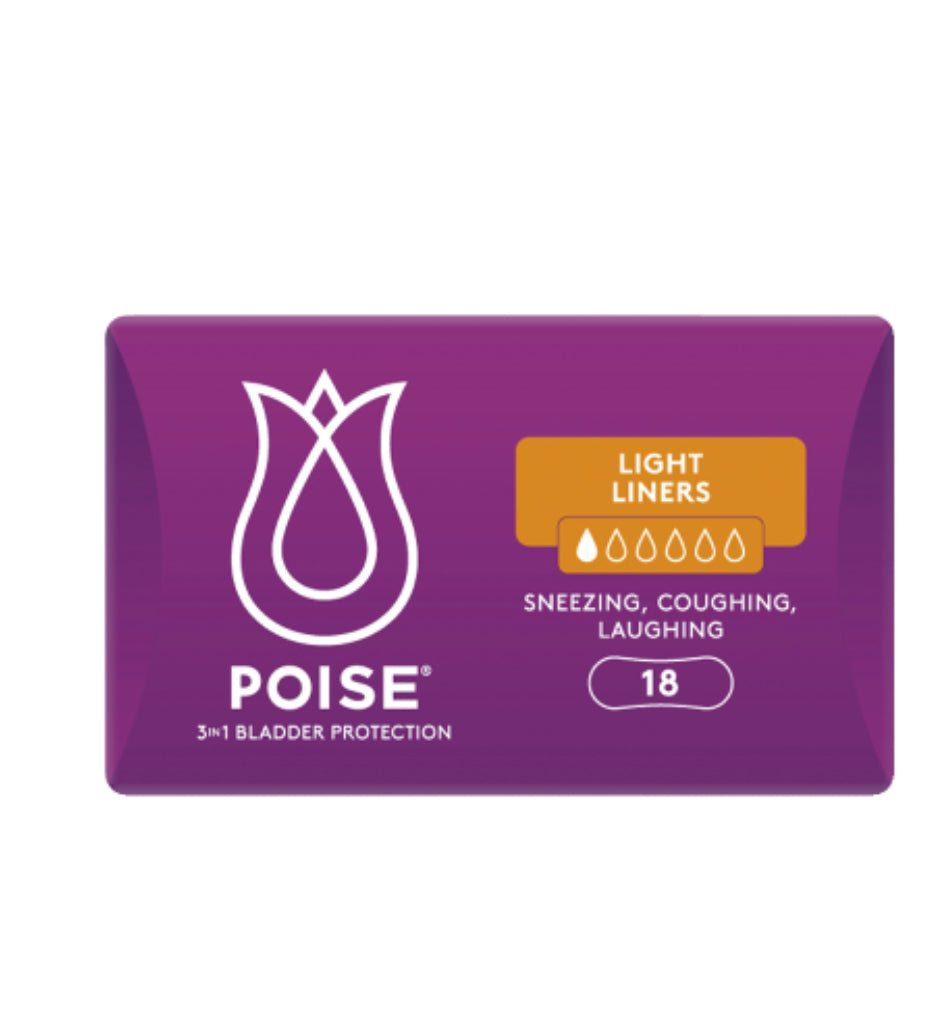 Poise Light Liners 18pk -(B2B)