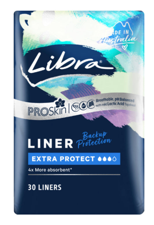Libra Extra Protect Liners 30pk -(B2B)