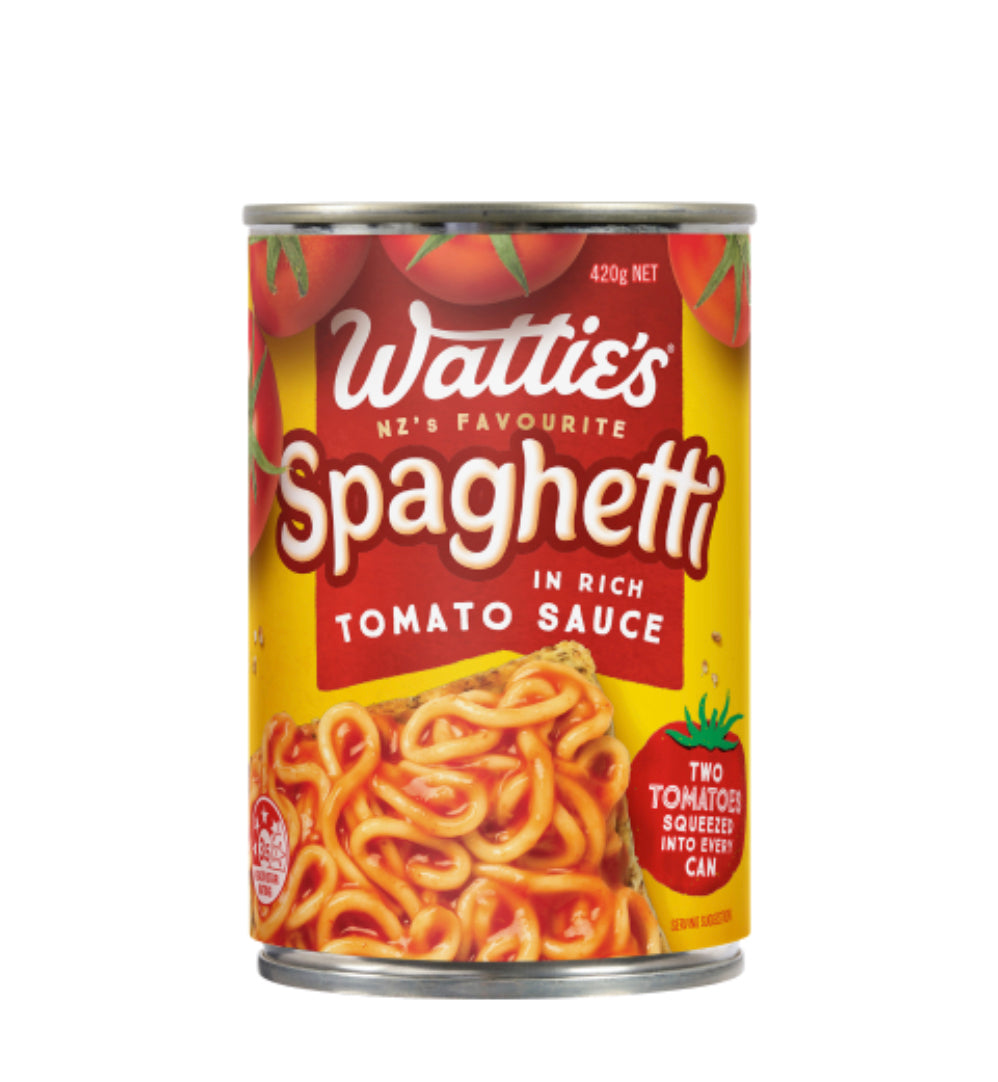 Wattie's Spaghetti In Tomato Sauce 420g