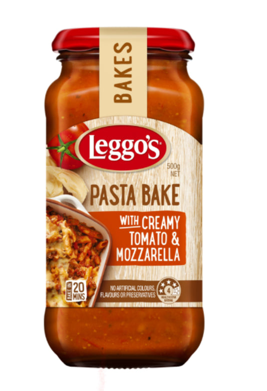 Leggo's Creamy Tomato Mozzarella Pasta Bake 500g
