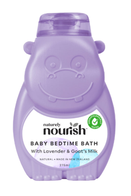 Nourish Lavender And Goats Milk Baby Bedtime Bath 275ml