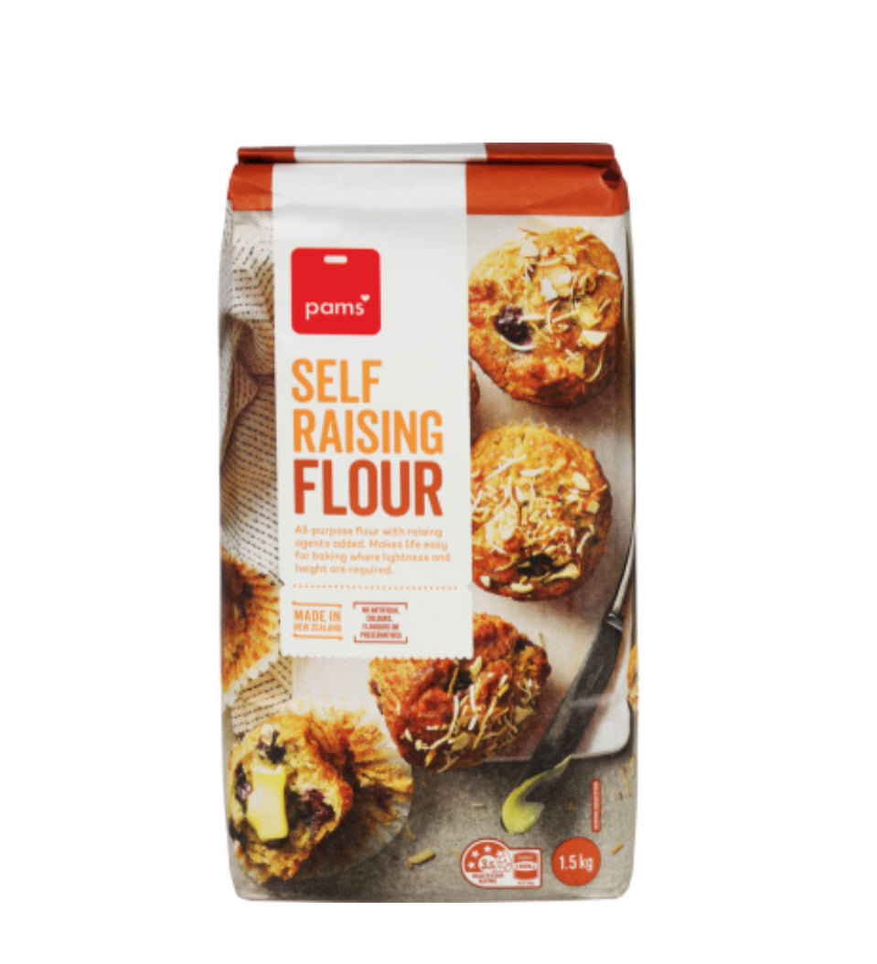 Pams Self Raising Flour 1.5kg -(B2B)