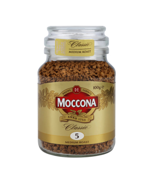 Moccona Classic Medium Roast Instant Freeze Dried Coffee Jar 100g