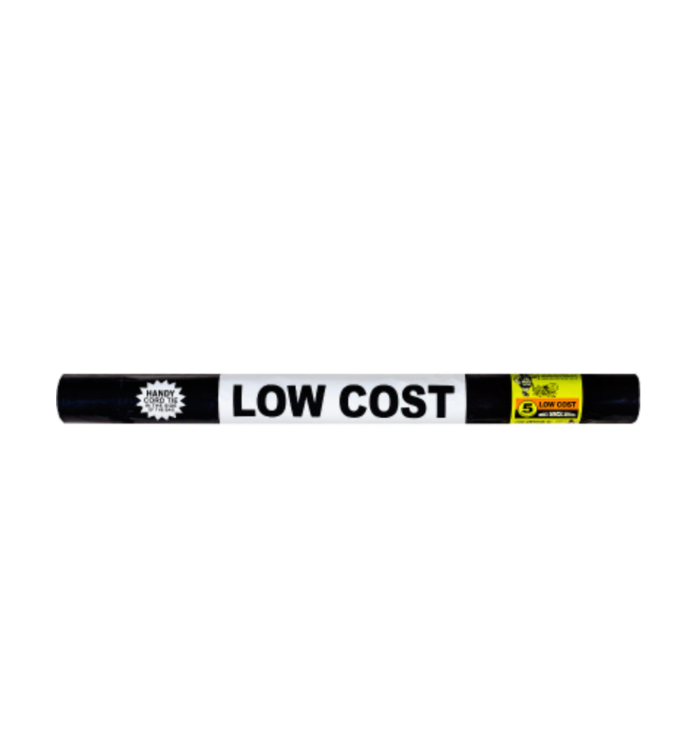 Big Black Sacks Low Cost Rubbish Bags 620 x 900mm 5pk