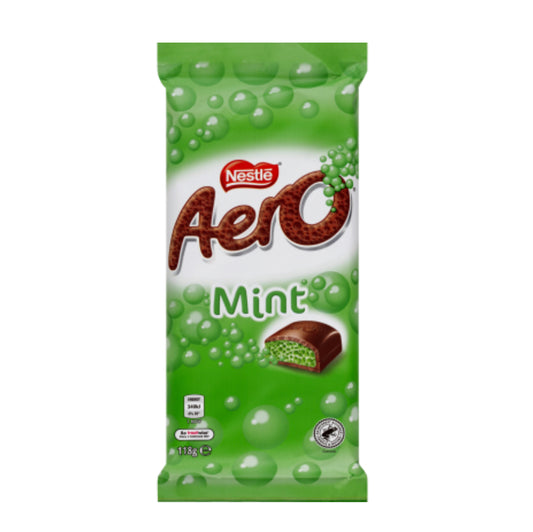 Nestle Aero Mint Chocolate Block 118g