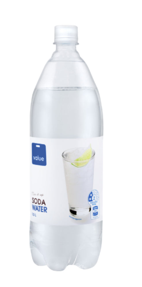 Value Soda Water 1.5l