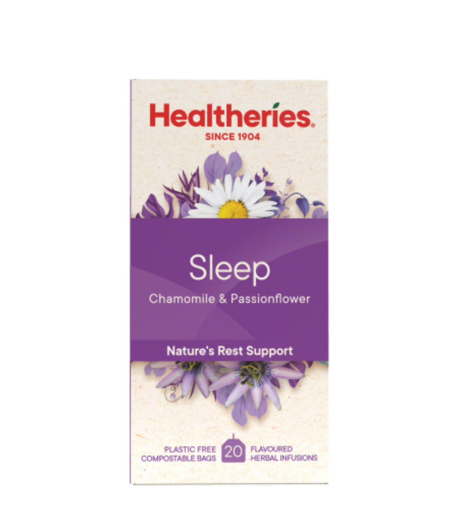 Healtheries Sleep Chamomile & Passionflower Tea Bags 20pk
