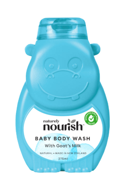 Nourish Goats Milk Baby Body Wash 275ml