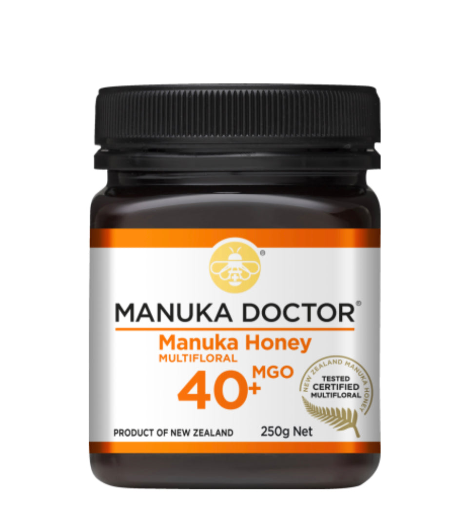 Manuka Doctor Multifloral Honey 40+ MGO 250g -(B2B)