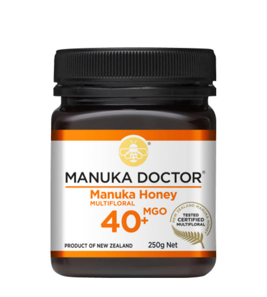 Manuka Doctor Multifloral Honey 40+ MGO 250g -(B2B)