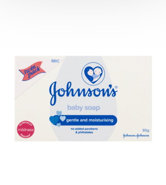 Johnson's Baby Soap Twin Pack 2 x 95g