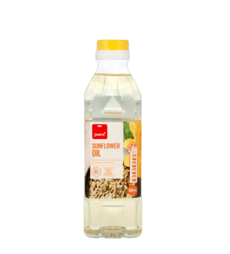 Pams Sunflower Oil 500ml