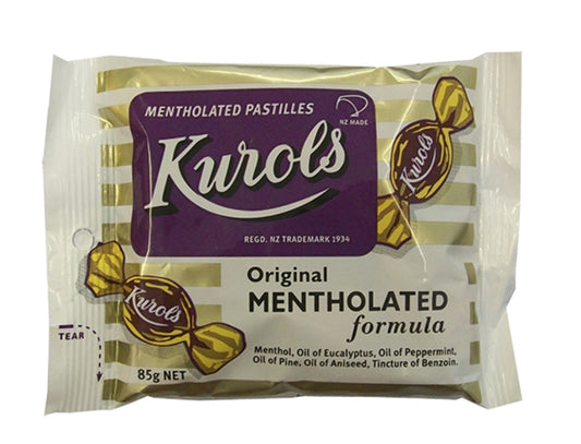 Kurol's Original Mentholated Pastilles 85g