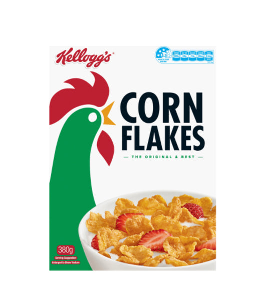 Kellogg's Corn Flakes Breakfast Cereal 380g