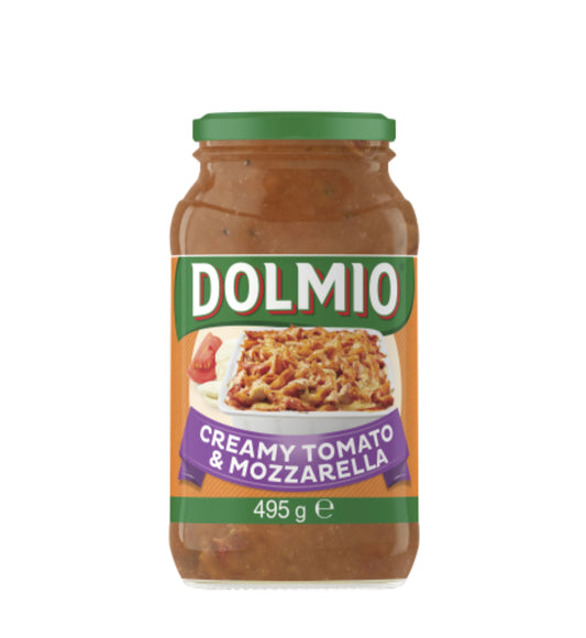 Dolmio Creamy Tomato & Mozzarella Pasta Bake Pasta Sauce Jar 495g