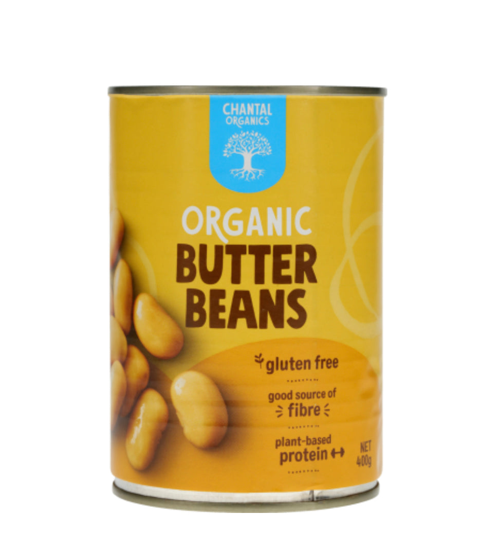 Chantal Organics Organic Butter Beans 400g