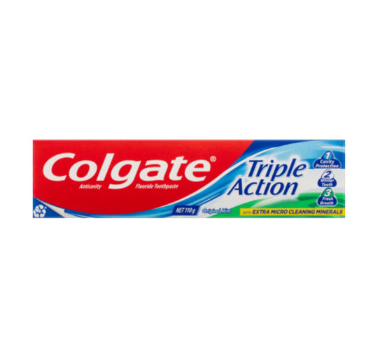 Colgate Triple Action Original Mint Toothpaste 110g