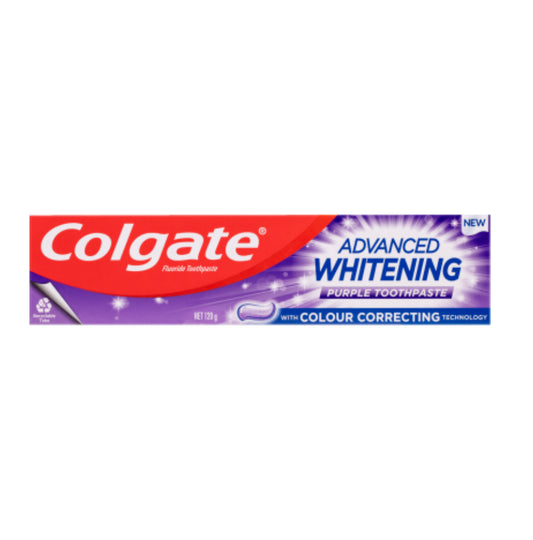 Colgate Advanced Whitening Purple Toothpaste 120g