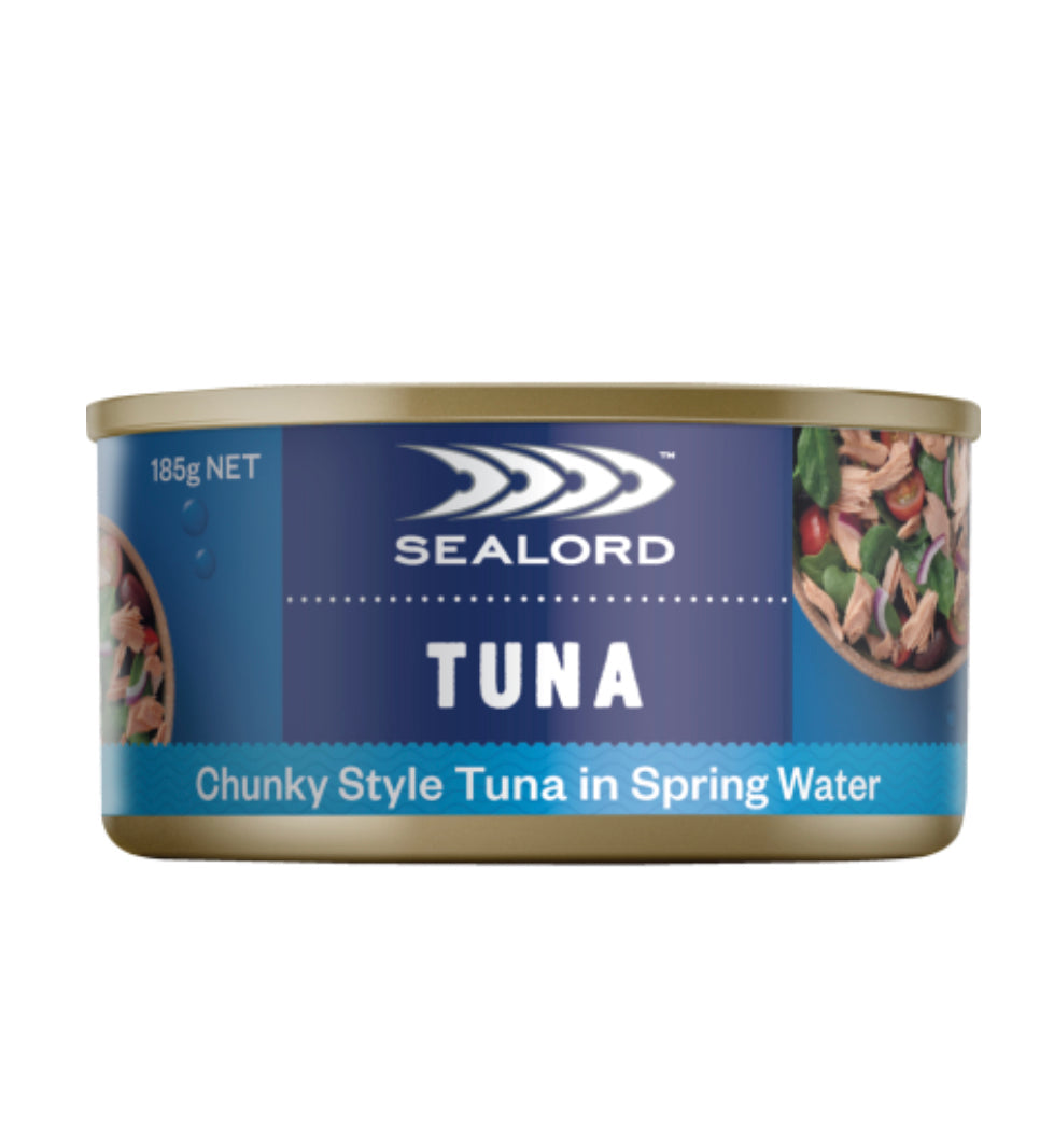 Sealord Chunky Style Tuna In Spring Water 185g -(B2B)