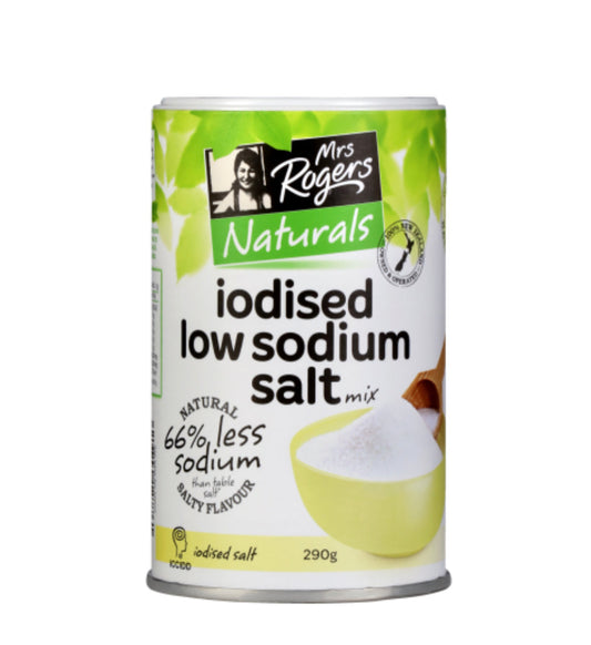 Mrs Rogers Iodised Low Sodium Salt Mix 290g -(B2B)