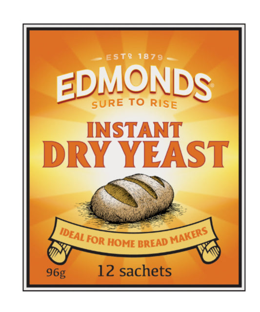 Edmonds Instant Dry Yeast 12 x 8g -(B2B)