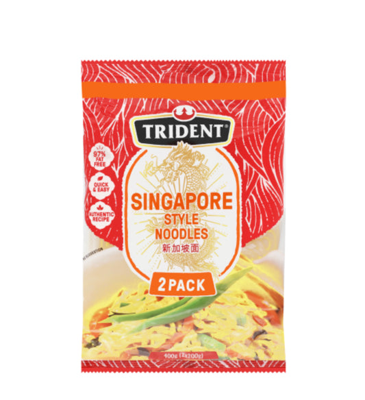 Trident Singapore Style Noodles 2pk