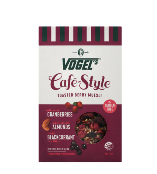 Vogel's Cafe-Style Toasted Berry Muesli 400g -(B2B)