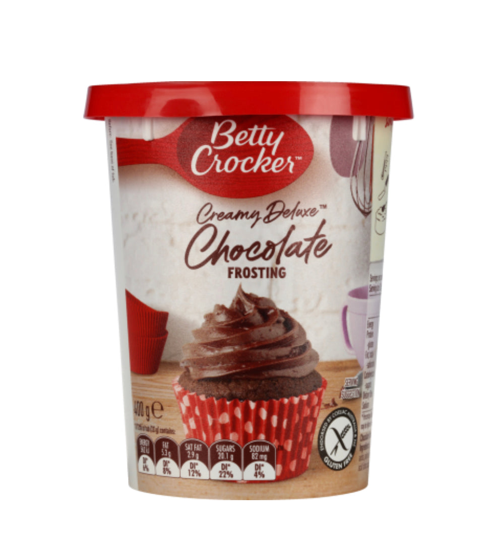 Betty Crocker Creamy Deluxe Chocolate Frosting 400g