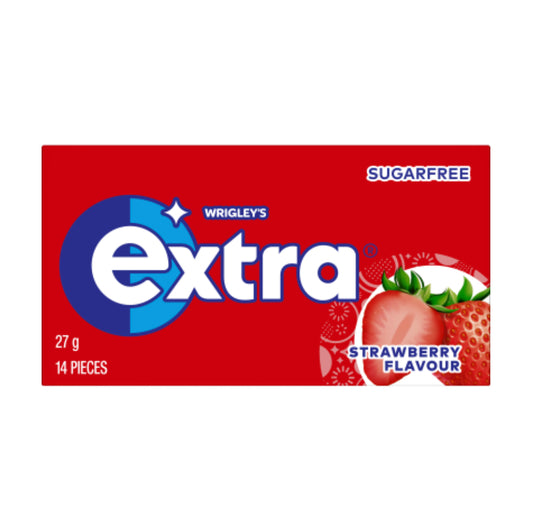 Wrigley's Extra Strawberry Sugarfree Gum 27g