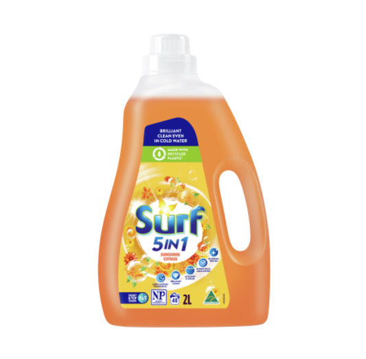 Surf Sunshine Citrus Laundry Liquid 2l