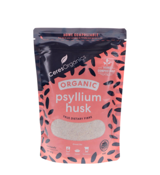 Ceres Organics Organic Psyllium Husk 180g -(B2B)