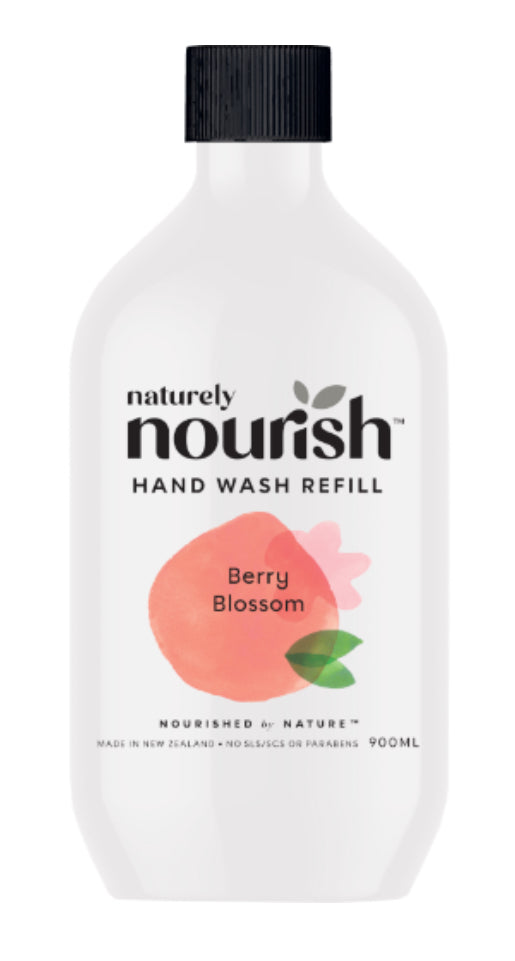 Earthwise Nourish Hand Wash Refill Berry 900ml