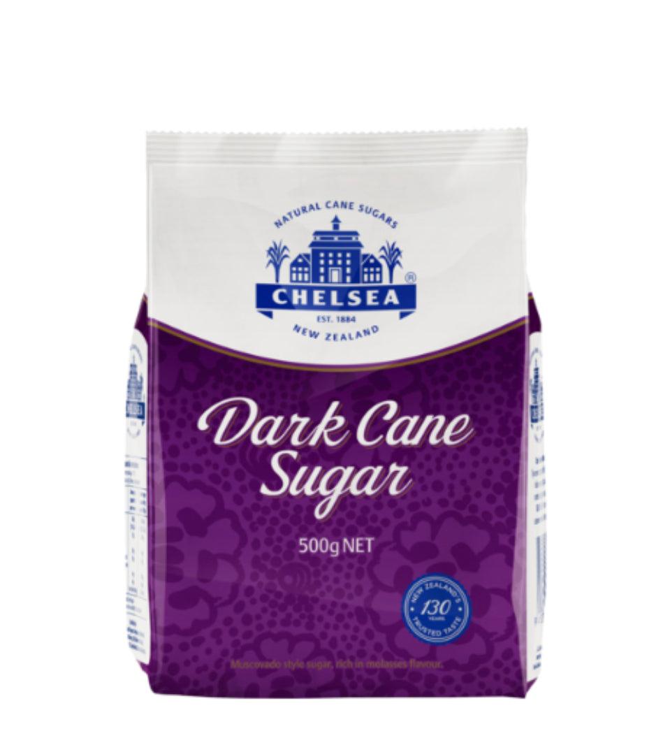 Chelsea Dark Cane Sugar 500g