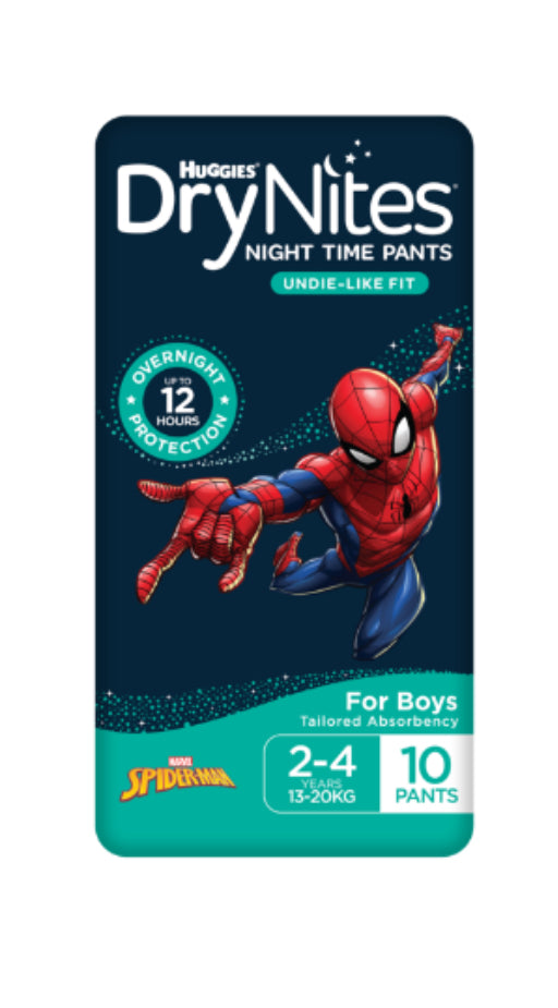 Huggies Night Time Pants for Boys 2-4 Years 13-20kg 10pk