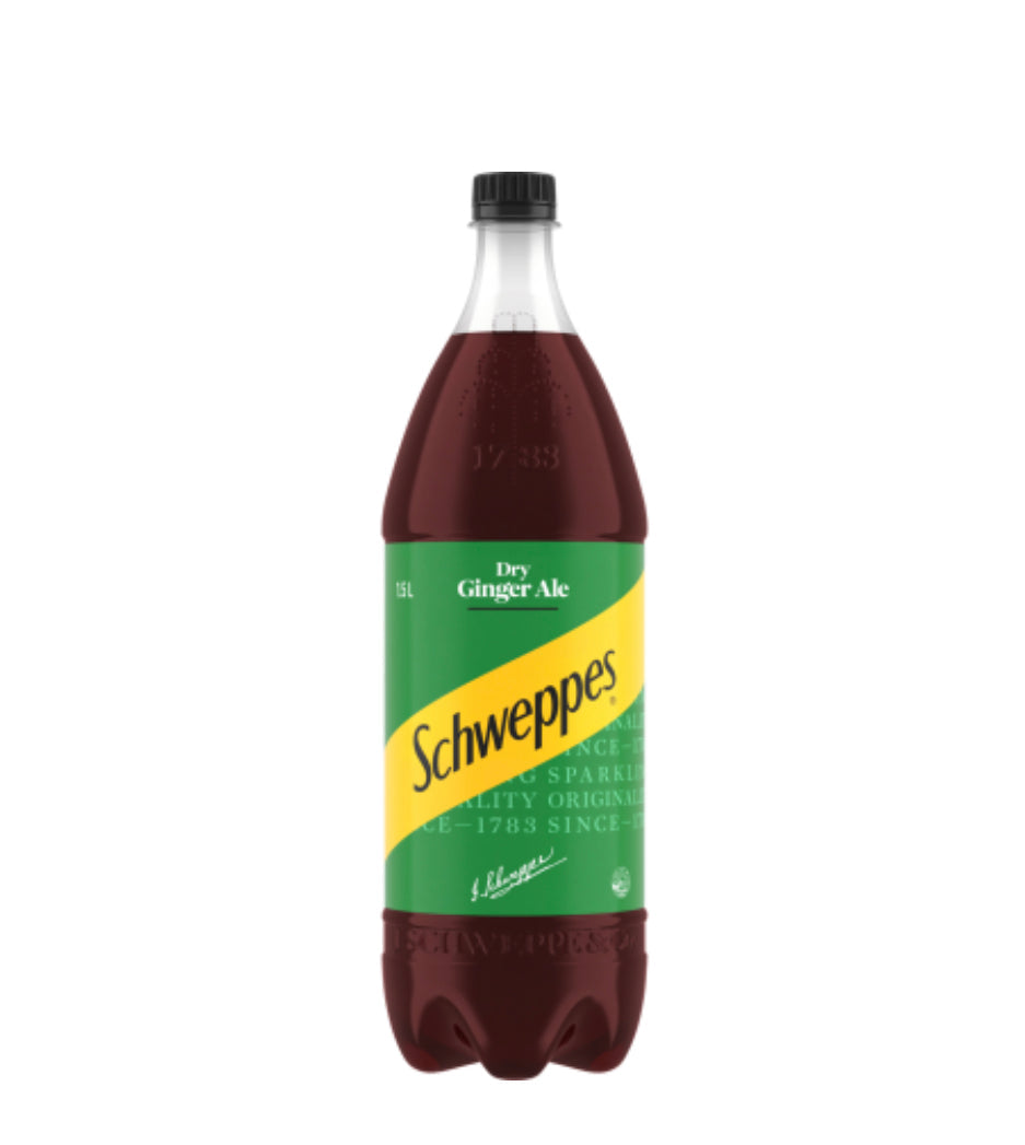 Schweppes Dry Ginger Ale 1.5l -(B2B)